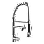 GO par Van Marcke Robinet de cuisine Cuisina II - 48cm - bec pivotant et extractible - économie d'eau - chrome SW293015