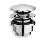 Nemo Skill Up&Down wastafelplug - afsluitbaar - verchroomde messing - hoogte: 5-55mm - met schroef SW293576