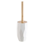 Nemo Stock Natural Raja toiletborstelgarnituur vrijstaand 400 x 105 mm materiaal harshout wit SW293512