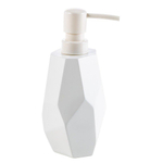 Nemo Stock Natural Raja distributeur de savon 190 x 80 mm matériau résine blanc SW293532