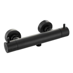 GO by Van Marcke robinet de douche - 26,4cm - apparent - thermostatique - laiton noir mat SW856993