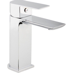 GO by Van Marcke Dynamic mitigeur de lavabo monocommande avec bonde PushOpen disques céramiques inclus flexibles et kit de fixation chrome SW293145