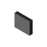 Nemo Spring Nebulo Luxe spiegelkast - 80x65x16.3cm - 2 dubbelzijdige spiegeldeuren - glazen leggers - met stopcontact - Royal Vanille SW646655