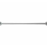 Nemo Gordijnbaar recht - 1 meter - baar D25mm - douchegordijnstang - 100cm diameter 2.5cm - messing verchroomd SW287003