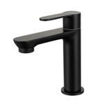 GO by Van Marcke Helene Robinet de fontaine - robinet eau froide - disques céramiques - kit de fixation - noir mat SW930592