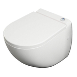 GO by Van Marcke hangtoilet – met geïntegreerde vermaler – spoeling 2/4 liter – met zitting – glans wit SW399450