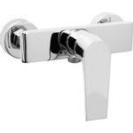 Go by Van Marcke Move mitigeur de douche monocommande entraxe 15 cm disques céramiques y compris rosaces et raccords en S chrome SW289723