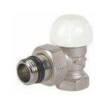 Go by Van Marcke robinet de radiateur thermostatique pour tubes en acier raccord coudé 1/2 F avec raccordement à joint intégral écrou-raccord B SW286278