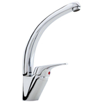 Nemo Start Taura mitigeur de cuisine monocommande montage monotrou avec bec haut avec bec orientable chrome SW287662