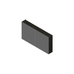 Nemo Spring Nebulo spiegelkast - 120x65x17.8cm - 2 deuren glazen leggers - met stopcontact - Royal Vanille SW646790
