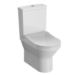 Nemo Spring Purcompact toiletset - 60x80x38cm - met reservoir - softclose & quickrelease zitting - staand - porselein wit SW288588