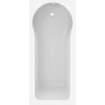 Nemo Start Combi douchebad - 180x80x44cm - mono - afvoer D52 - met potenstel - wit acryl SW294780