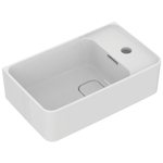 Ideal Standard Strada II lave-mains 1 trou de robinet à droite avec trop-plein 45x27cm blanc SW285361