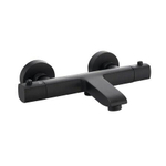 GO by Van Marcke robinet de baignoire - 26,6cm - apparent - thermostatique - laiton noir mat SW877711