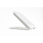 Nemo Spring Sun WC-zitting WCzitting - 46.3x34.6cm - wit duroplast - met soft-close mechanisme - voor hangtoilet - softclose SW290259