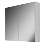 Go by Van Marcke Joelle Spiegelkast 800x155x730 mm wit mat met 2 deuren enkelzijdig spiegelend SW293642