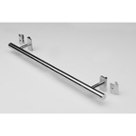 Nemo Spring porte-serviettes réglable - L 500 mm - radiateur panneau vertical - Nemo Spring panneau frontal profilé façade plate - chromé SW290680