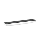 Hansgrohe RainFinity Fixfit Porter - 500 muuraansluiting - met planchet - met douchehouder rechts - 50.2x8.2cm - mat wit SW358909