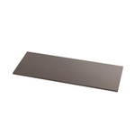 Nemo Spring Vero wastafeltablet - 100x1.8x50cm - Basalt SW289296