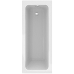 Nemo Start Zen inbouwbad - 170x75x40cm - mono - afvoer D52 - met potenstel - wit acryl SW294797