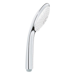 Grohe Euphoria Handdouche - diameter 11cm - 3 straalsoorten - rain - massage - SmartRain sproeiplaat - EcoJoy - chroom SW404663