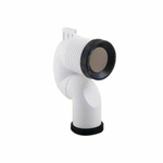 Villeroy & Boch Toebehoren vario afvoerBocht verticaal - 160 - 250mm - glans wit 0102221