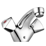 Nemo Go Easy II Robinet de lavabo 2 poignées avec kit de raccordement Chrome SW292737