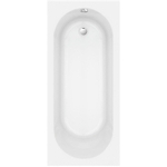 Nemo Spring Nantes baignoire encastrée mono vidage D52 170x75x40cm 185L avec jeu de pieds acrylique blanc SW294870