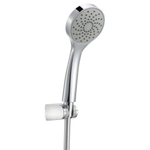 Nemo Start Lugo ensemble de bain avec support réglable avec picots anticalcaires 1 jet anti-rayures raccord universel anti-pli chromé SW291649