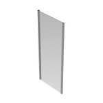 GO par Van Marcke Belo paroi fixe 80x190cm verre easy clean 6mm profils en aluminium chromé réglable 76.5-79cm SW292821
