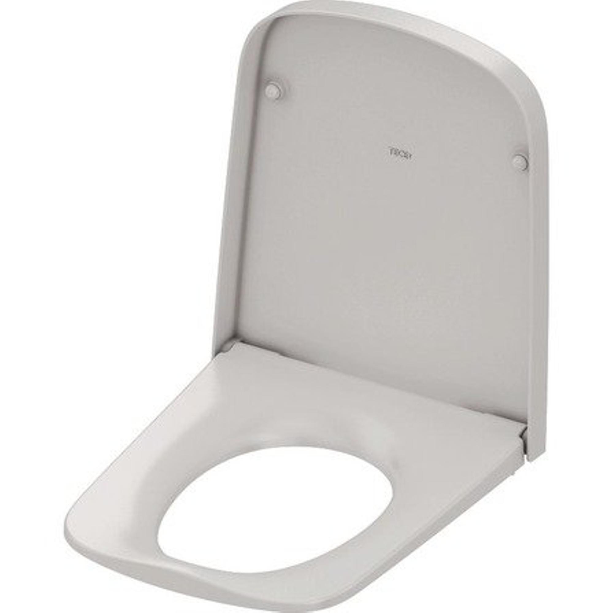Abattant WC siège de toilette en forme de D à fermeture douce pour