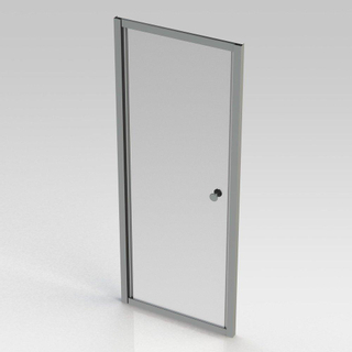 Nemo Start draaideur 80x190cm helder veiligheidsglas 5 mm profielen alu TWEEDEKANS