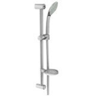 GROHE Euphoria Ensemble de douche - 70cm - douchette ronde - 1 type de jet - avec flexible de douche - avec porte-savon - chrome
