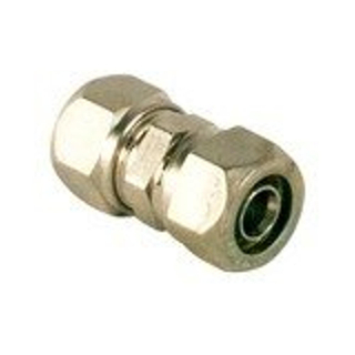 Go by Van Marcke Pex Alu klem rechte koppeling PexØ16mm x Cu15mm verchroomd