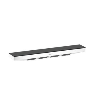 Hansgrohe Rainfinity douche d'épaule 500 1 jet avec étagère 50.2x81cm applicable comme douche principale, douche de cou ou douche latérale mat blanc