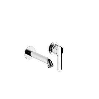Robinet de baignoire Nemo Nero - 25,3 cm - lavabo pour meuble - mélangeur - laiton chrome