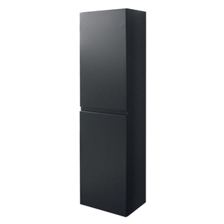 Go par Van Marcke Roxanne armoire colonne 400x306x1500 mm anthracite mat sans poignée réversible