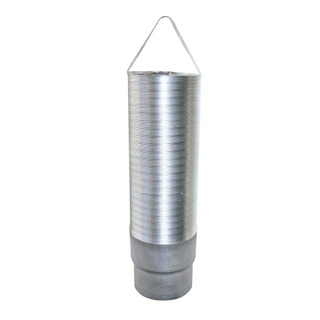 Go by Van Marcke flexible d'évacuation ventilation Ø 110mm x 1m aluminium