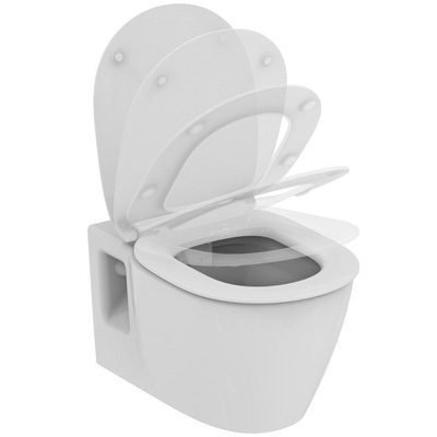 Ideal Standard Connect pack hangtoilet Rimless met extra dunne softclose zitting wit