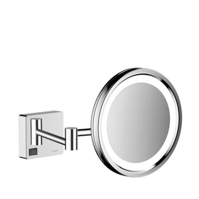 Hansgrohe Addstoris Make-up - spiegel led 3x vergroting - hoogglans chroom