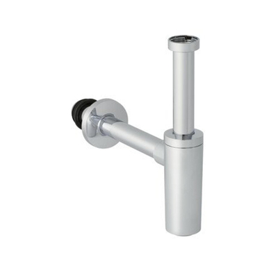 Geberit kunststof wastafelsifon 40mm verchroomd
