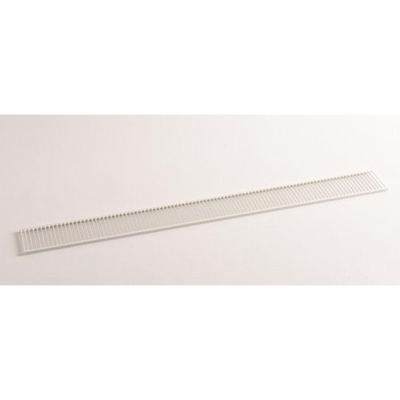 Nemo Spring grille supérieure type 11 L 50cm acier blanc RAL 9016 pour les radiateurs à panneaux horizontaux Nemo Spring Compact et Nemo Spring Multicompact (version RAL 9016)