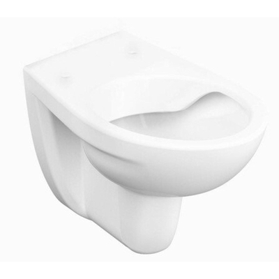 Nemo Start Star hangtoilet zonder spoelrand 540 mm porselein wit TWEEDEKANS