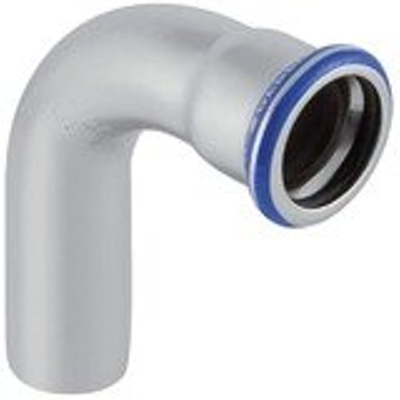 Geberit Mapress persfitting - inox - water - bocht - 90 graden MF - 18