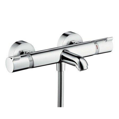 Hansgrohe Ecostat Comfort robinet de baignoire thermostatique avec inverseur et raccords chrome