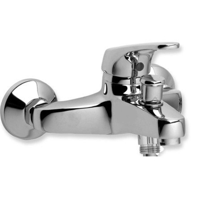 Nemo Start Taura mitigeur de baignoire monotrou montage mural sans ensemble de douche chrome