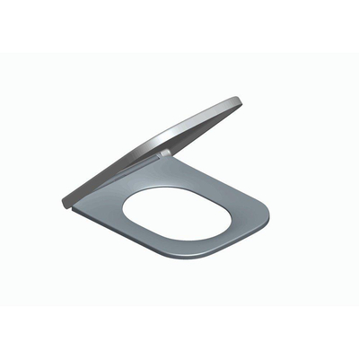 Nemo Spring Sun dunne wc-zitting - 43.4x36x3.6cm - soft-close en take-off - wit duroplast - wczitting - softclose takeoff