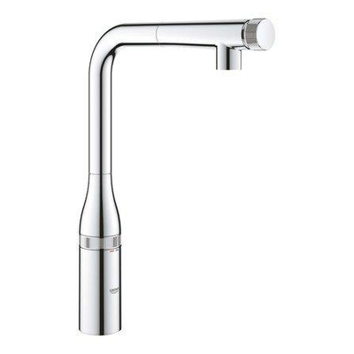 Grohe Essence Keukenkraan - hoog - draaibare/uittrekbare uitloop - chroom
