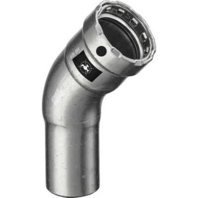 Viega Megapress coude 45° sc acier 1 x presse 1 1/4