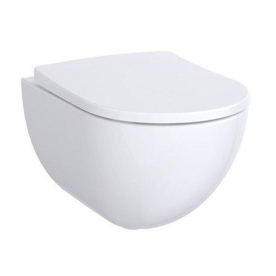 Geberit Acanto hangtoilet diepspoel zonder spoelrand 456l wit KeraTect zonder wczitting